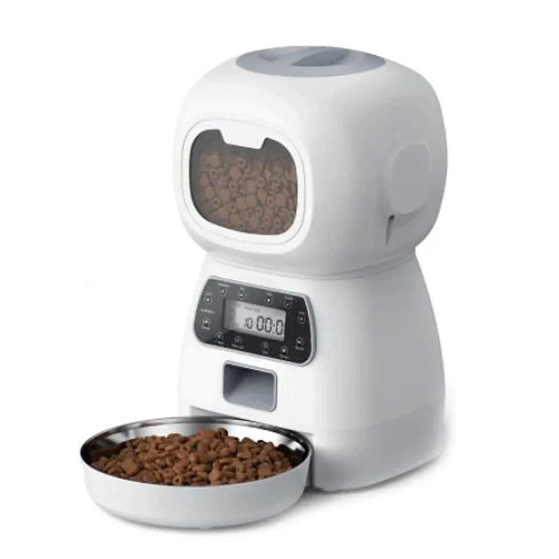 Alimentador Automático para Cães e Gatos - WM COMPRAS