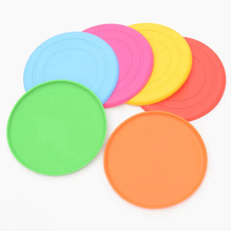 Disco de silicone - brinquedo para pet - WM COMPRAS