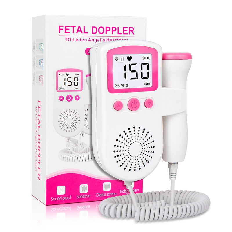 Monitor Fetal - Para ouvir o coraçãozinho do seu bebê - WM COMPRAS