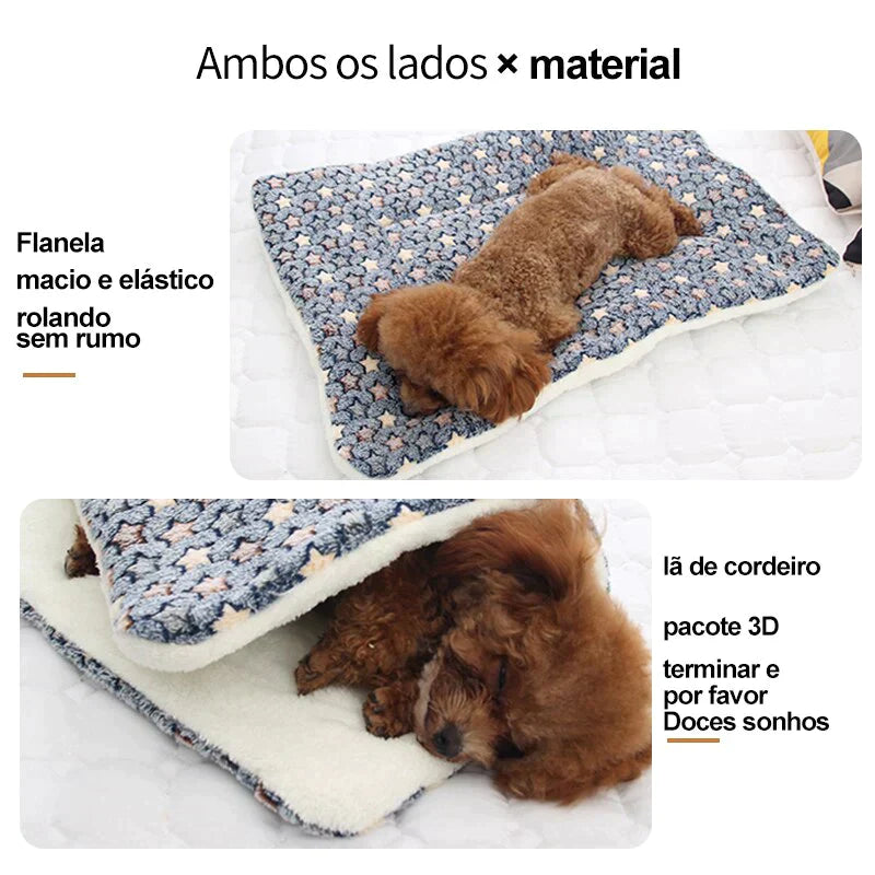 Cobertor peludo - serve como caminha para seu pet - WM COMPRAS